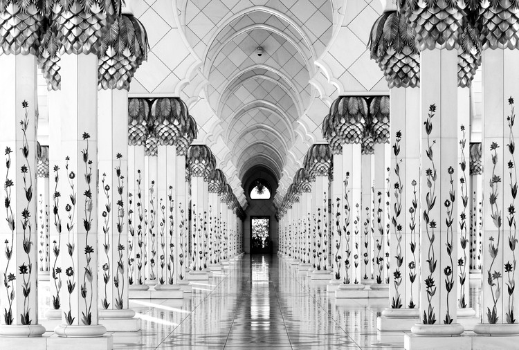 Posters Umělecké fotografie Sheik Zayed Mosque, Hans-Wolfgang Hawerkamp