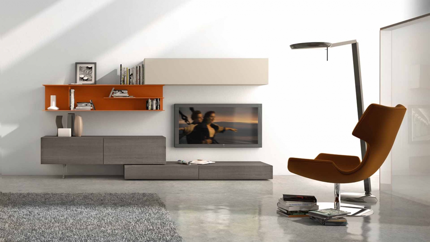 I-modulArt nábytková sestava a knihovna