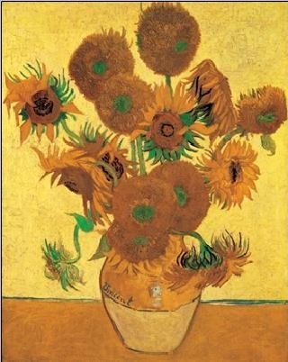Posters Obraz, Reprodukce - Slunečnice, 1888, Vincent van Gogh, (24 x 30 cm)