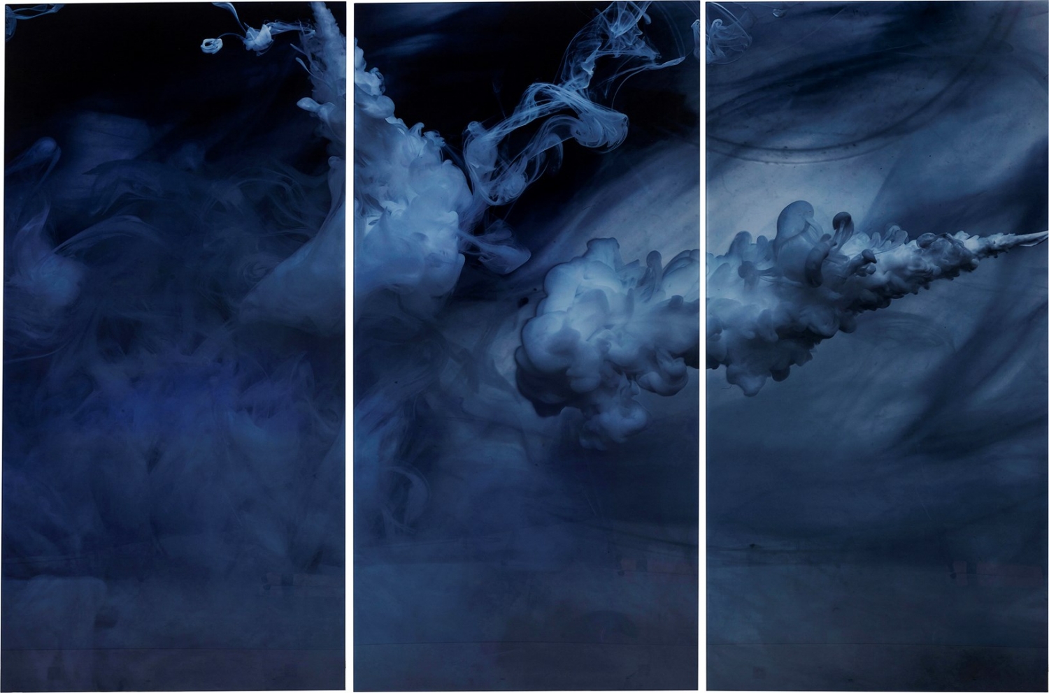 Obraz na skle Triptychon Clouds 160×240 cm - set 3 kusů