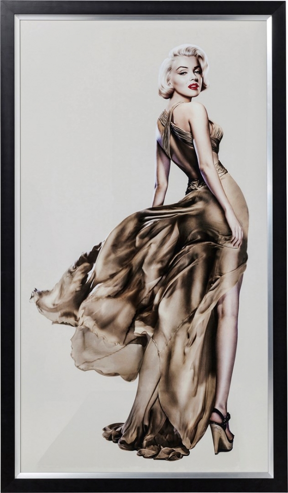Obraz s rámem Marilyn 172×100 cm