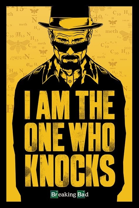Posters Plakát, Obraz - BREAKING BAD - i am the one who knocks, (61 x 91,5 cm)