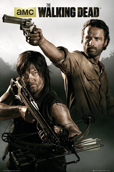 Posters Plakát, Obraz - WALKING DEAD - rick&daryl, (61 x 91,5 cm)