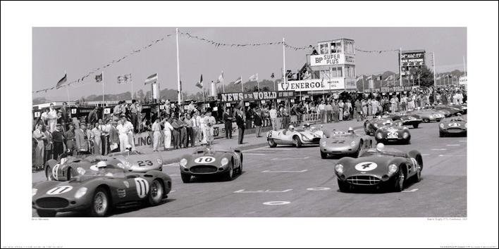 Posters Reprodukce Jesse Alexander - Tourist Trophy, Goodwood, 1959 , (100 x 50 cm)