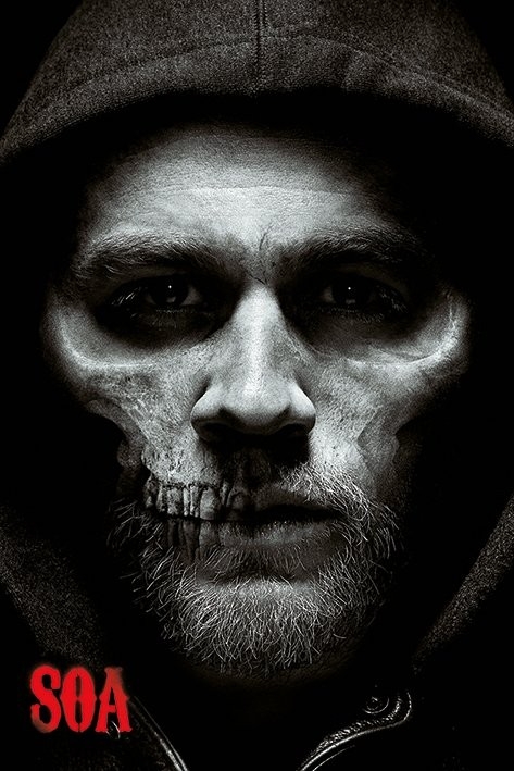Posters Plakát, Obraz - Sons of Anarchy (Zákon gangu) - Jax Skull, (61 x 91,5 cm)