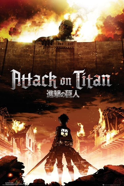Posters Plakát, Obraz - Attack on Titan (Shingeki no kyojin) - Key Art, (61 x 91,5 cm)