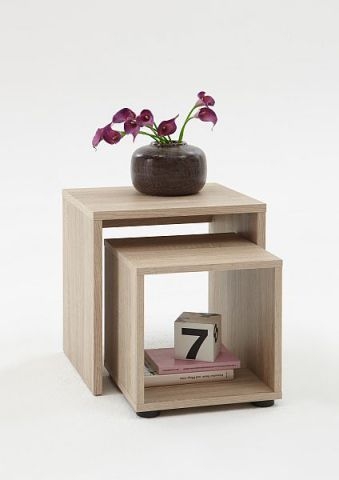 SCONTO DUO Přístavný stolek-set 2 ks