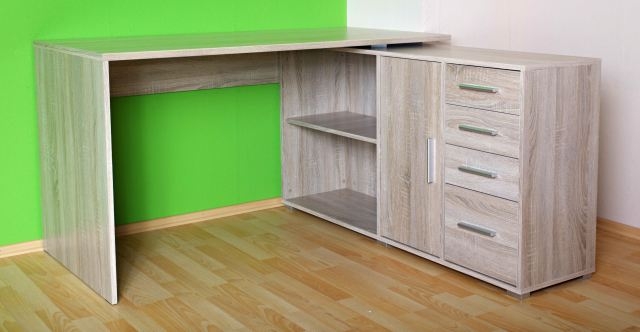 SCONTO TOP SC-248 Rohová kombinace s komodou