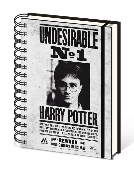 Posters Harry Potter - Undesirable No1 Zápisník