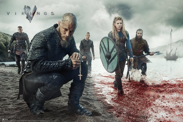 Posters Plakát, Obraz - Vikings - Blood Landscape, (91,5 x 61 cm)
