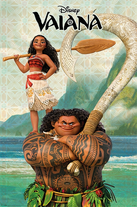 Posters Plakát, Obraz - Odvážná Vaiana: Legenda o konci světa - Vaiana & Maui, (61 x 91,5 cm)