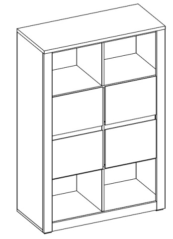 SCONTO HOBBY 30 Regál