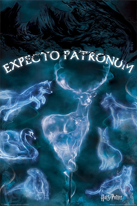 Posters Plakát, Obraz - Harry Potter - Patronus, (61 x 91,5 cm)