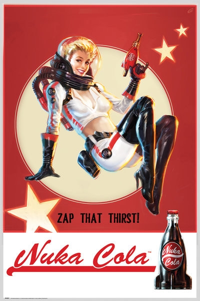 Posters Plakát, Obraz - Fallout 4 - Nuka Cola, (61 x 91,5 cm)