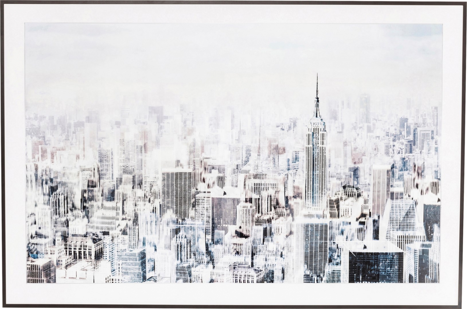 Obraz s rámem Big Apple Two 100×150 cm