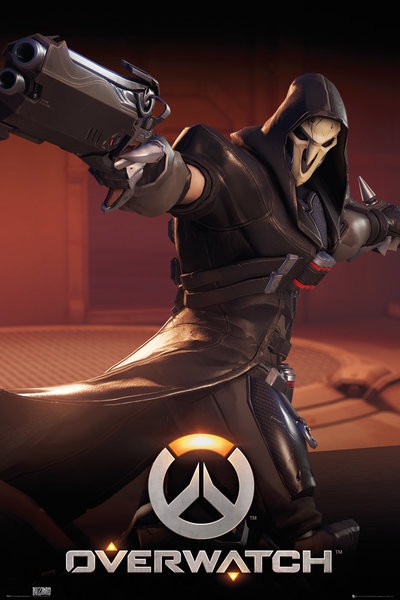 Posters Plakát, Obraz - Overwatch - Reaper, (61 x 91,5 cm)