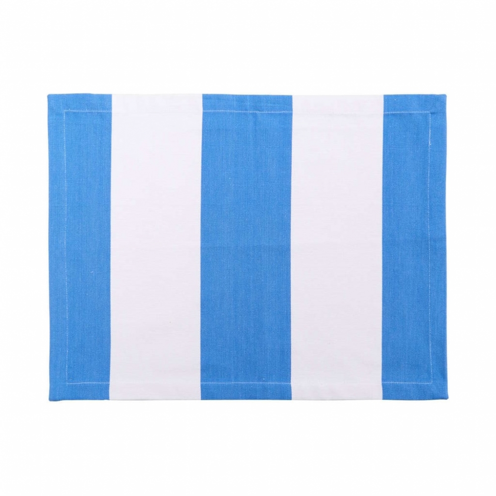 MIAMI BEACH Prostírání 33x45 cm - modrá/bílá