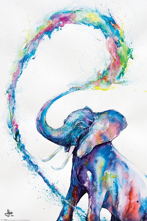 Posters Plakát, Obraz - Marc Allante - Elephant, (61 x 91,5 cm)