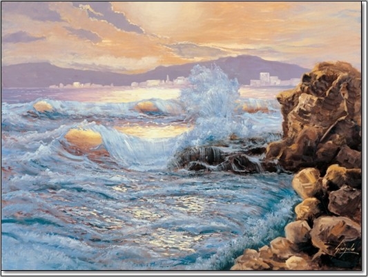 Posters Obraz, Reprodukce - Gianola - Estate Al Mare, (80 x 60 cm)