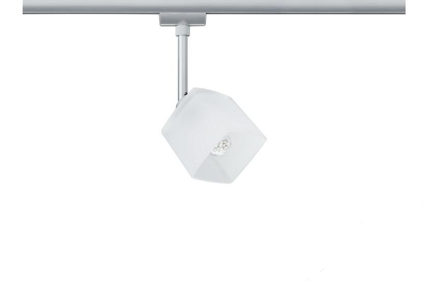 URail, LED-Spot, 3,5W, Quad 230V, matný chrom / bílá