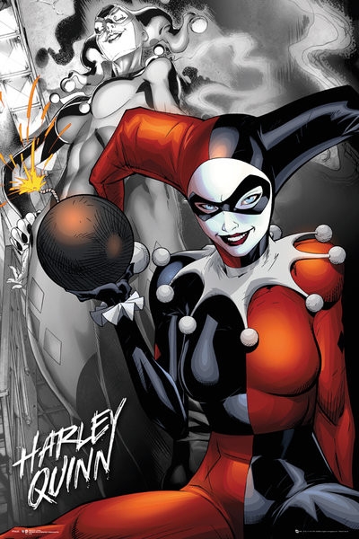 Posters Plakát, Obraz - DC Comics - Quinn The Bomb, (61 x 91,5 cm)