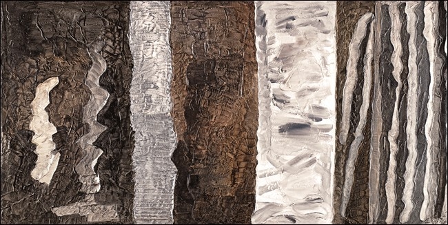 Posters Reprodukce Charly - Rovnoběžnost , (100 x 50 cm)