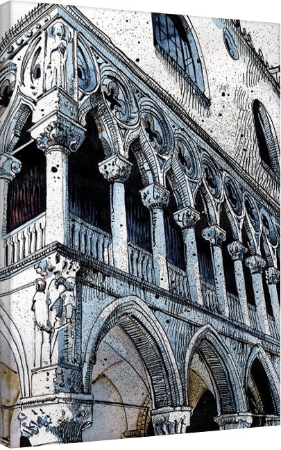 Posters Obraz na plátně Jack the Flipper - Venice III, (60 x 80 cm)