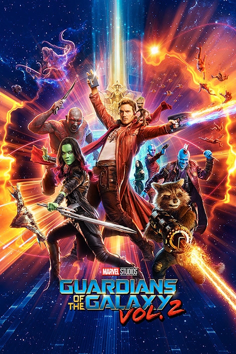 Posters Plakát, Obraz - Strážci Galaxie Vol. 2 - One Sheet, (61 x 91,5 cm)