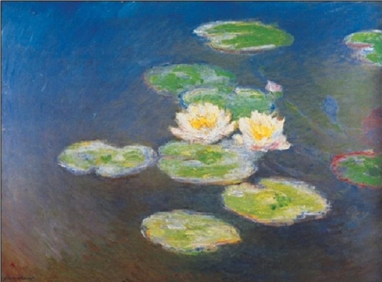 Posters Reprodukce Claude Monet - Lekníny, 1914-1917 , (50 x 40 cm)