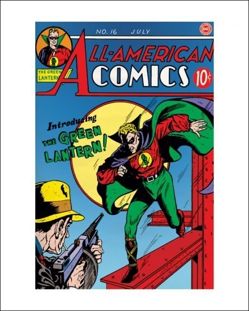 Posters Obraz, Reprodukce - Green Lantern, (40 x 50 cm)