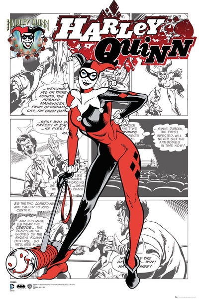Posters Plakát, Obraz - DC Comics - Harley Quinn Comic, (61 x 91,5 cm)