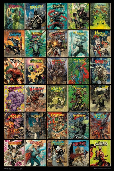 Posters Plakát, Obraz - DC Comics - Forever Evil Compilation, (61 x 91,5 cm)