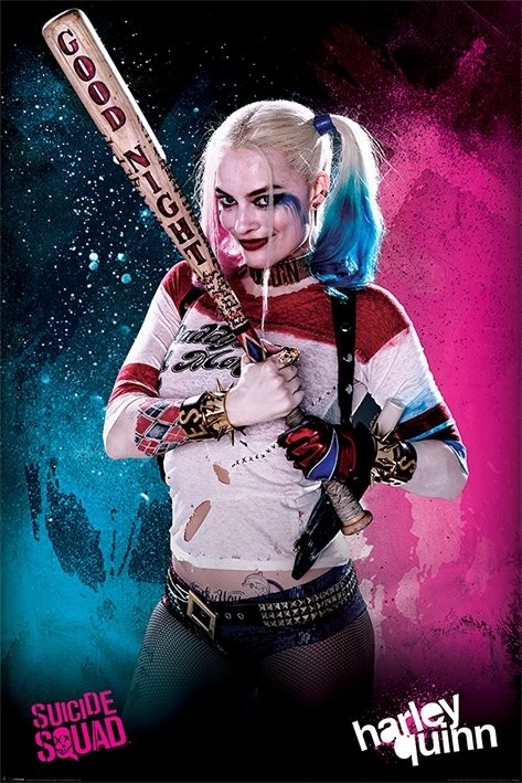 Posters Plakát, Obraz - Sebevražedný oddíl - Harley Quinn, (61 x 91,5 cm)