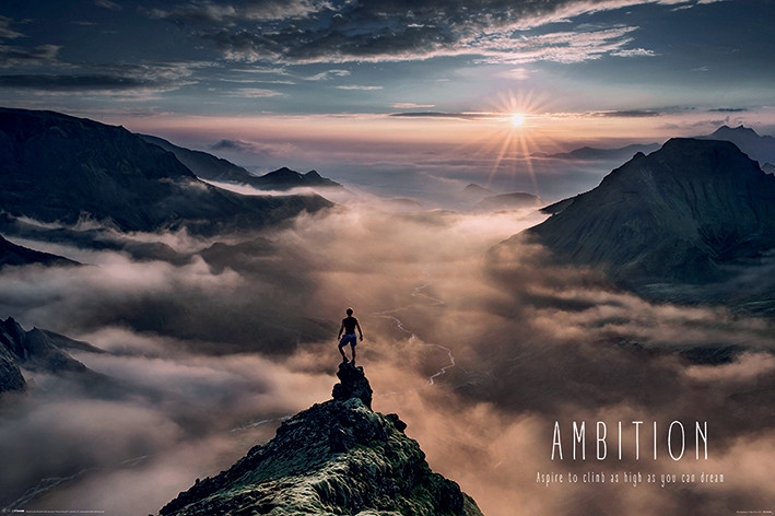 Posters Plakát, Obraz - Ambition - 2017, (91,5 x 61 cm)