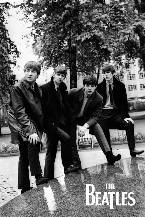 Posters Plakát, Obraz - The Beatles - Pose, (61 x 91,5 cm)