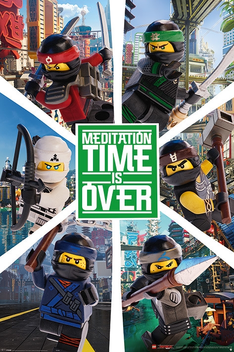 Posters Plakát, Obraz - Lego Ninjago Film - Six Ninjas, (61 x 91,5 cm)