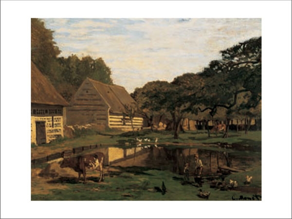 Posters Reprodukce Claude Monet - Statek v Normandii , (70 x 50 cm)
