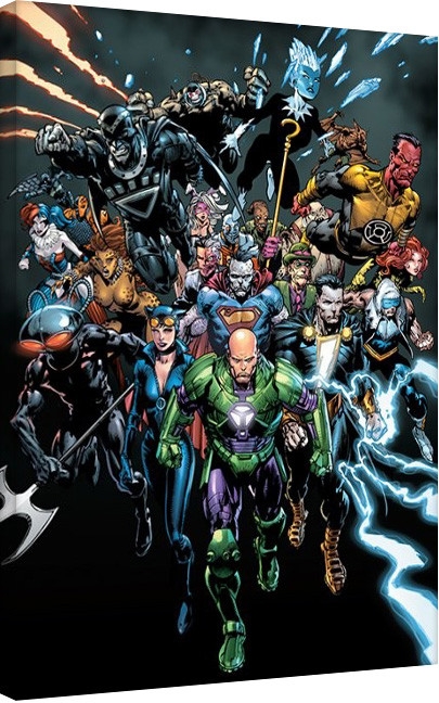 Posters Obraz na plátně Liga spravedlivých - Heroes, (60 x 80 cm)