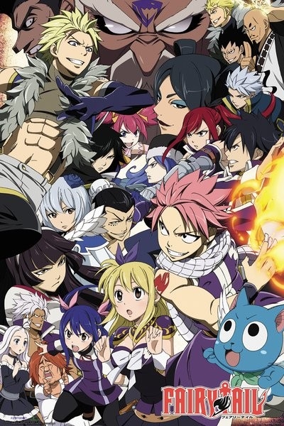 Posters Plakát, Obraz - Fairy Tail - Season 6 Key Art, (61 x 91,5 cm)