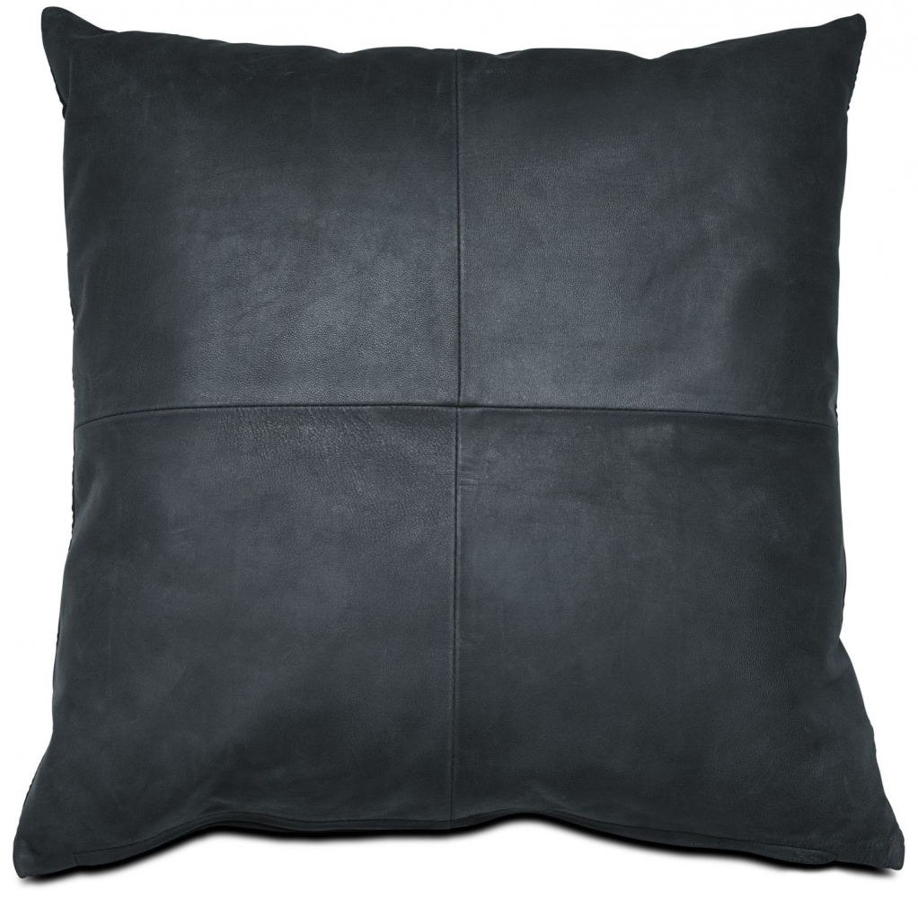 Leather polštářek černý