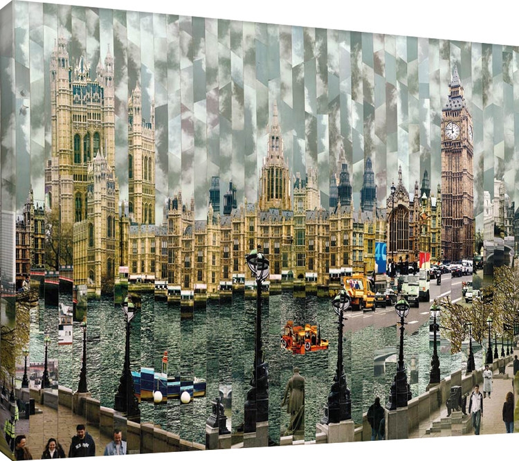 Posters Obraz na plátně Londres II, (80 x 60 cm)