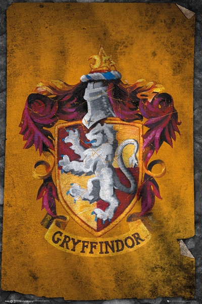 Posters Plakát, Obraz - Harry Potter - Nebelvír, (61 x 91,5 cm)