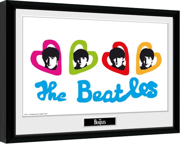 Posters Obraz na zeď - The Beatles - Love Hearts
