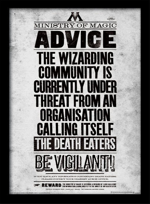 Posters Obraz na zeď - Harry Potter - Be Vigilant