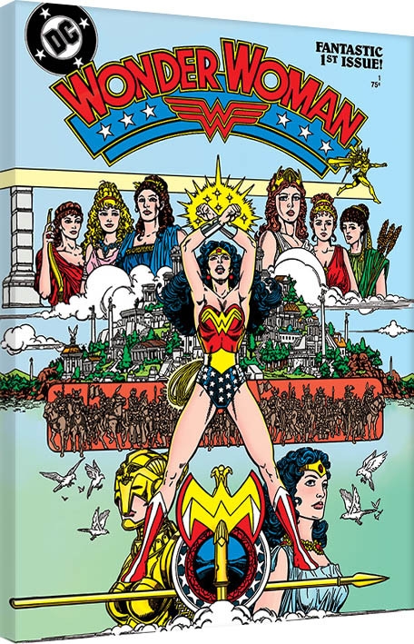 Posters Obraz na plátně Wonder Woman - Fantastic, ( x cm)