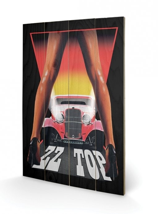 Posters Obraz na dřevě - ZZ Top - Legs