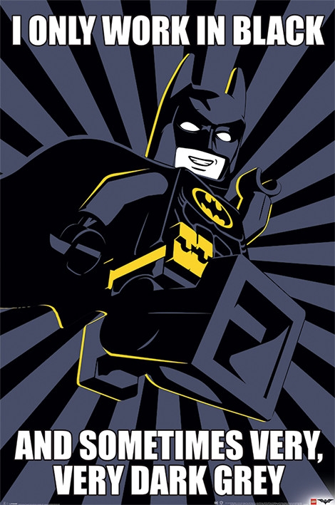 Posters Plakát, Obraz - Lego Batman - Meme, (61 x 91,5 cm)