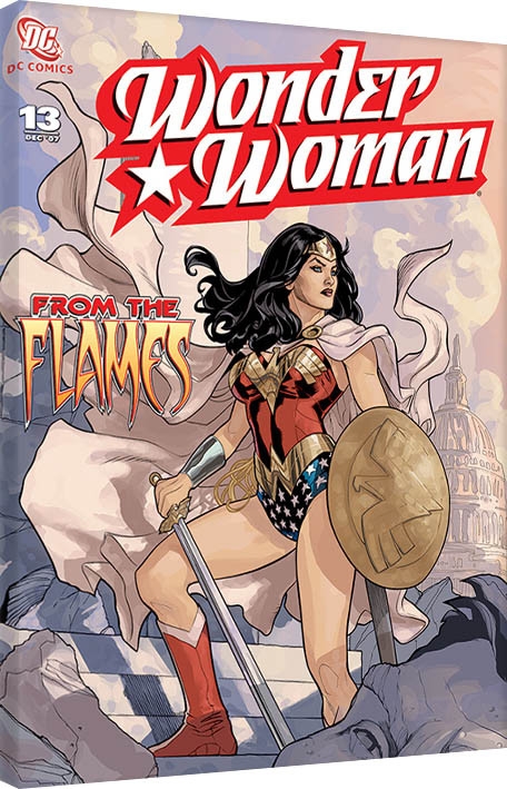 Posters Obraz na plátně Wonder Woman - From The Flames, ( x cm)