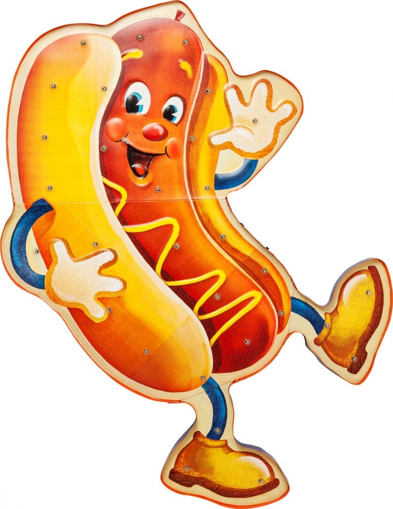 Nástěnné světlo Leisure Sausage LED - velké