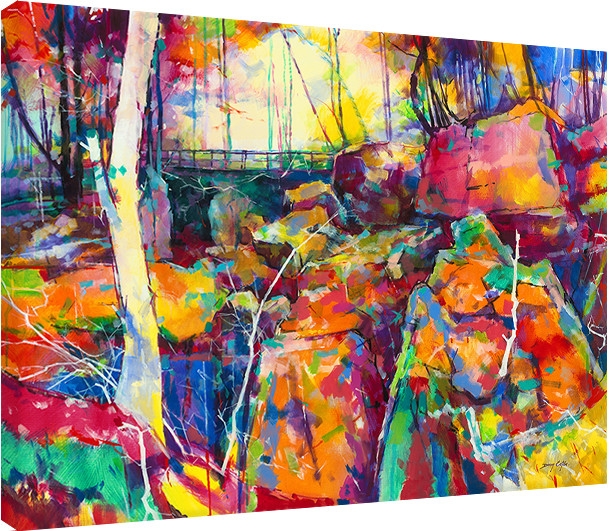 Posters Obraz na plátně Doug Eaton - Puzzlewood, (80 x 60 cm)